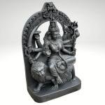 Durga Devi Black Stone Statue | Majestic 43" Temple Murti | Handcrafted Sacred Masterpiece | Divine Shakti Art | Jaipurio